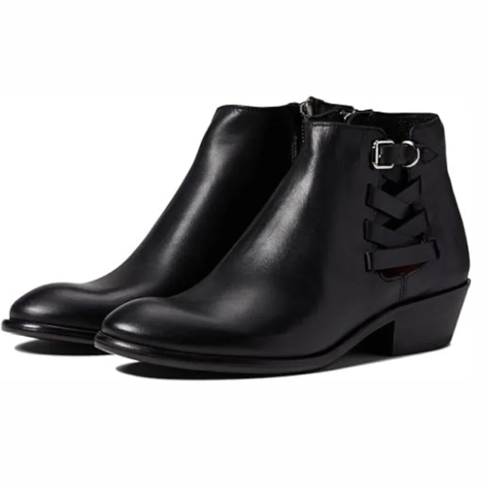 Frye Women's Carson Belted Bootie Ankle Boot Size 8.5